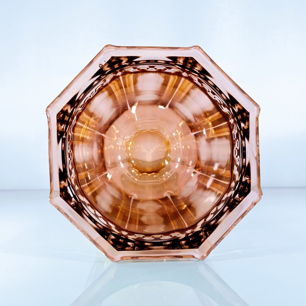 Val Saint Lambert - Charles Graffart & René Delvenne - 花瓶 -  Luxval 1935 - “迪克”  - 玻璃 #2.1