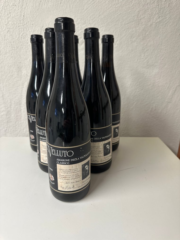 1998 Meroni, Il Velluto - Amarone della Valpolicella Classico - 6 Bottles (0.75L) #1.0