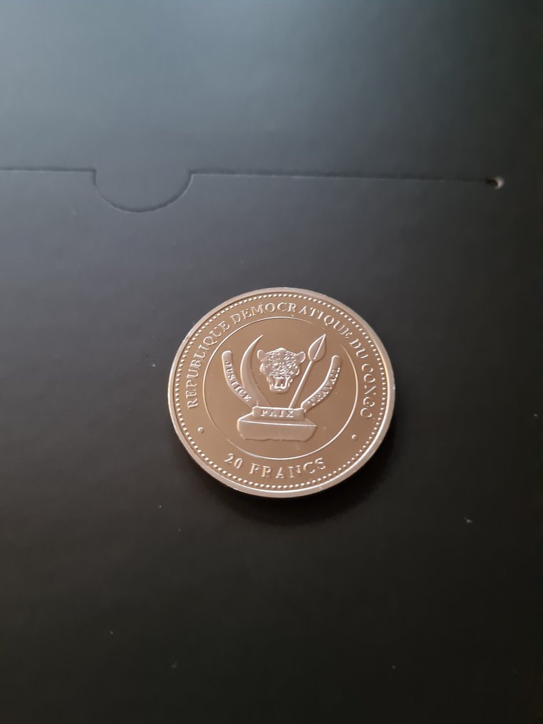 Koongo. 20 Francs 2020 1 Oz .999  (Zonder Minimumprijs) #2.1