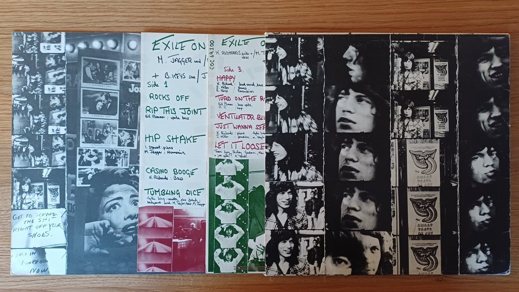 滚石乐队 - 4 Great Classics - LP - 1972 #3.2