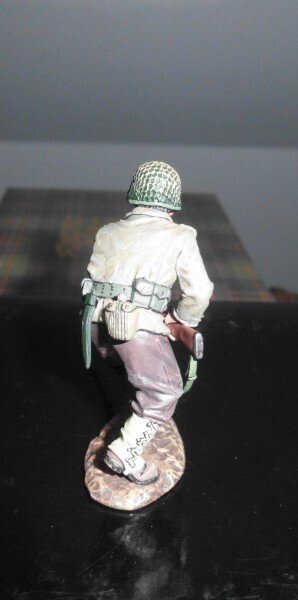 King & Country - Figure - King & Country DD185 Amerikaanse soldaat met geweer en bajonet (miniatuur) - Tin #4.3