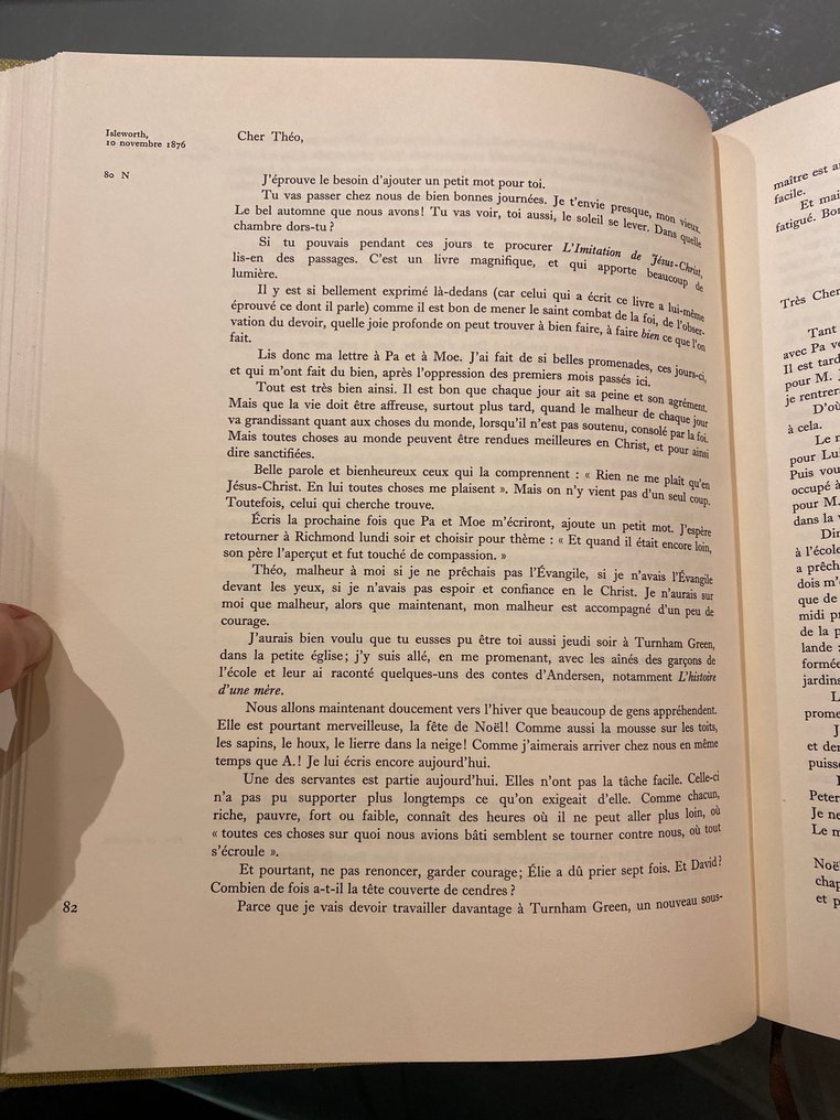 Vincent Van Gogh; traduction M. Beerblock; L. Roelandt; introduction et notes Georges Charensol - Correspondance complète de Vincent Van Gogh - 1914 #2.1