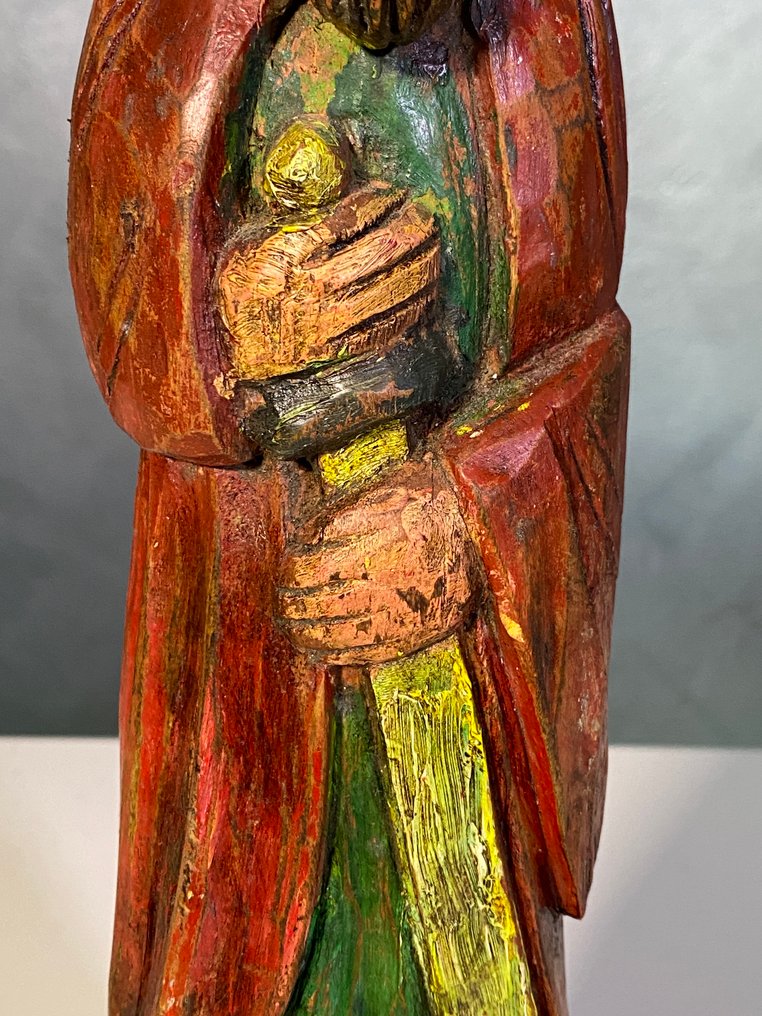 雕塑, San Paolo con spada - 40 cm - 木 #2.1