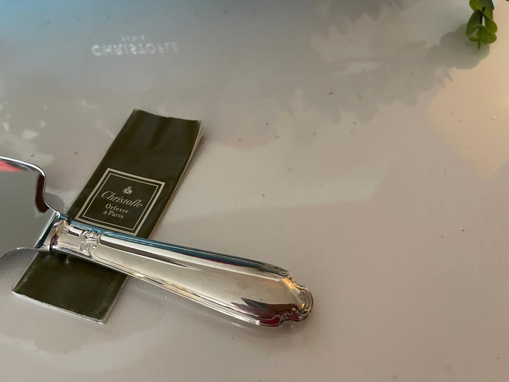 Christofle modèle Pompadour - Vassoio di portata per pasticceria - Modello Pompadour - metallo argentato #4.3