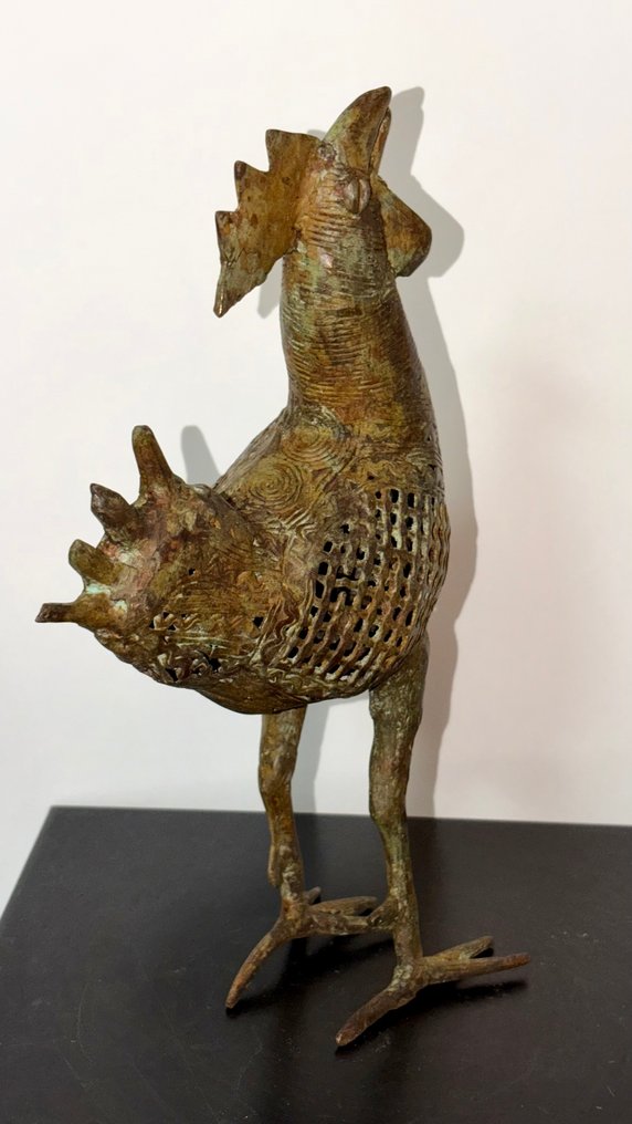 Coq en bronze du Bénin - 雕塑 - 贝宁  (没有保留价) #3.2