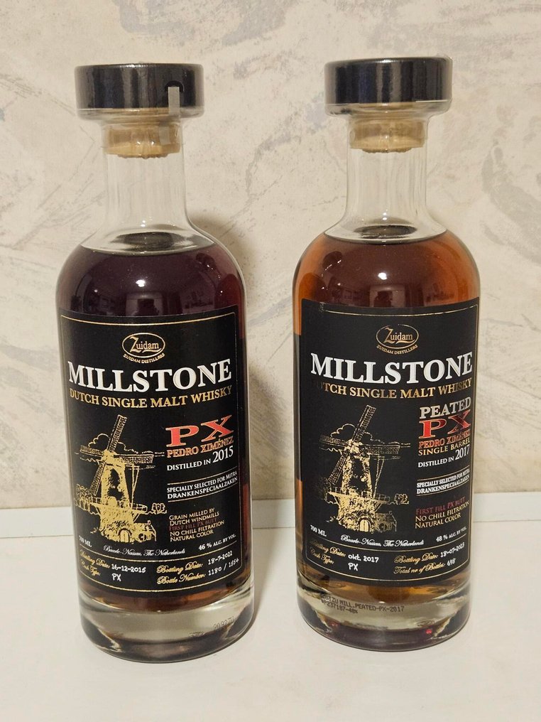Millstone 2015 PX & 2017 Peated PX  - 700ml - 2 μπουκαλιών #1.0