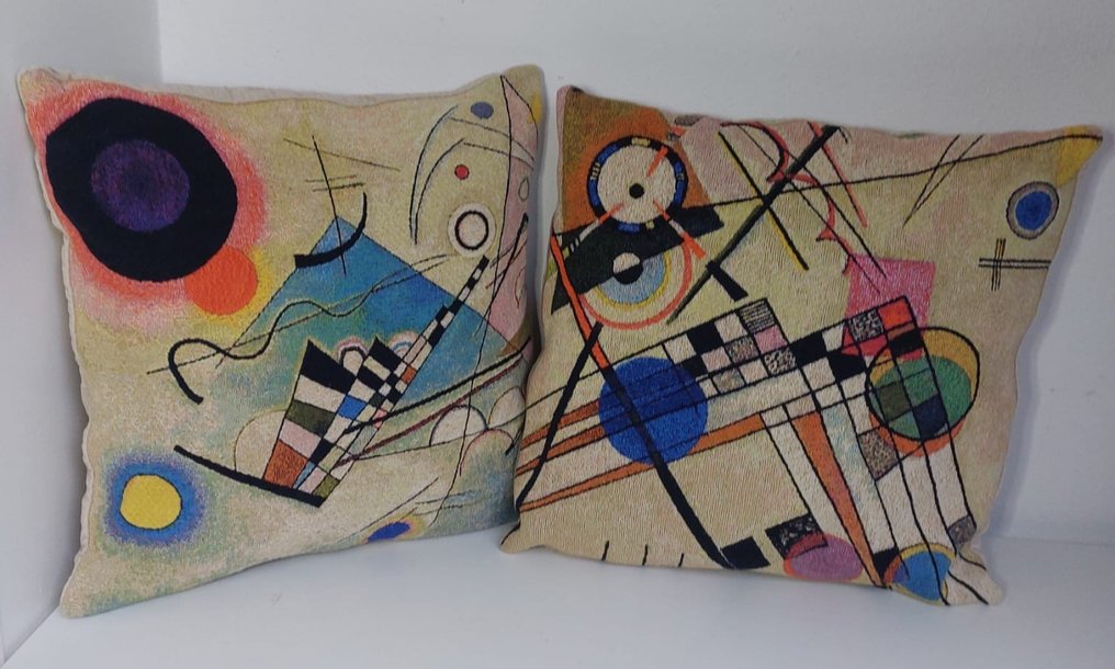 Wassily Kandinsky - Cushion (2) #3.2