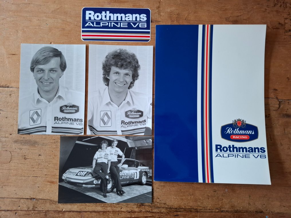 Πληροφορίες Τύπου - Renault - Rothmans Alpine V6 - 1985 #1.0