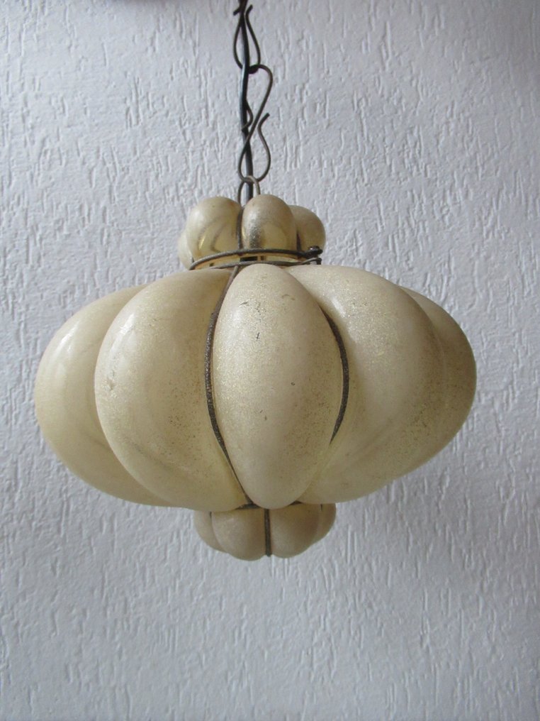 吊灯 - 大型吹制威尼斯风格吊灯 - 玻璃 - 锻铁 #1.0