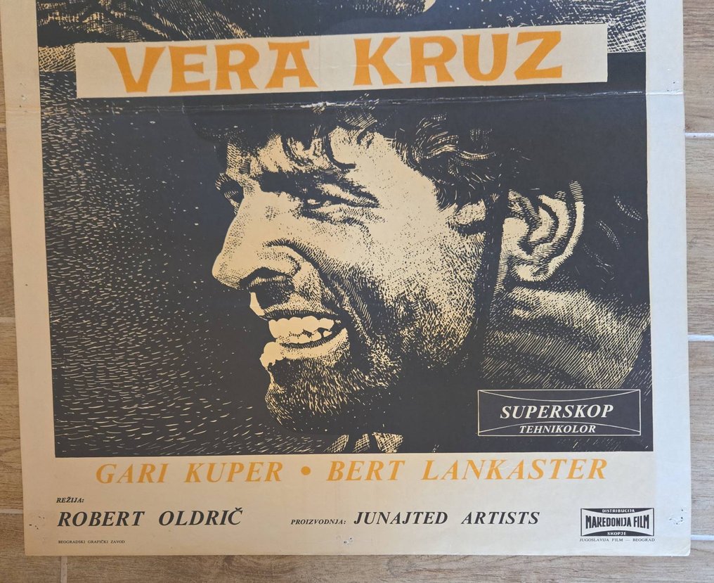 Gary Cooper & Burt Lancaster - VERA KRUZ - 1950s #4.3