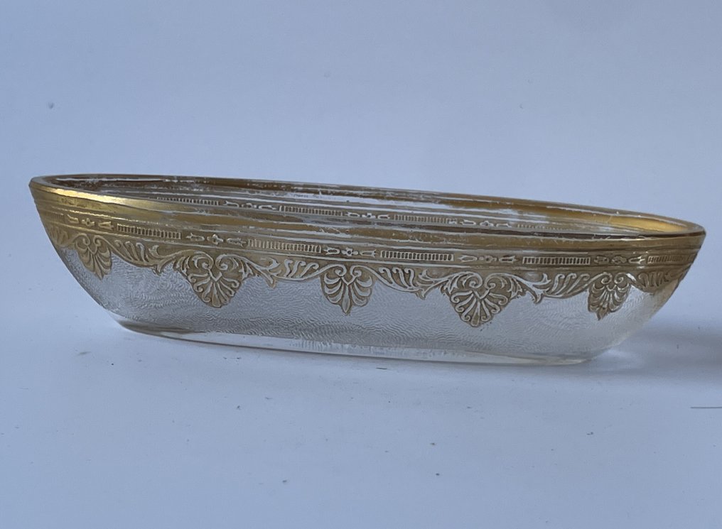 Saint Louis - Perfume flask - small bowl - Crystal - Nelly Empire model #4.3