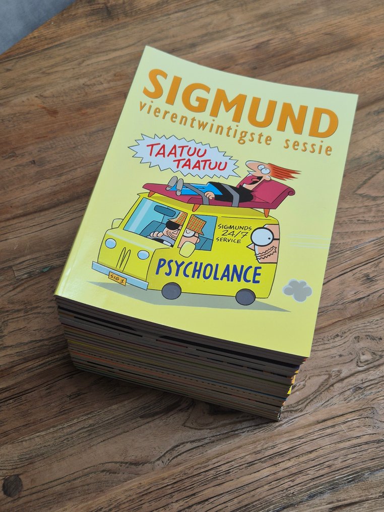 Sigmund 1 t/m 24 - opeenvolgende reeks SC - 24 Album - Various editions #1.0