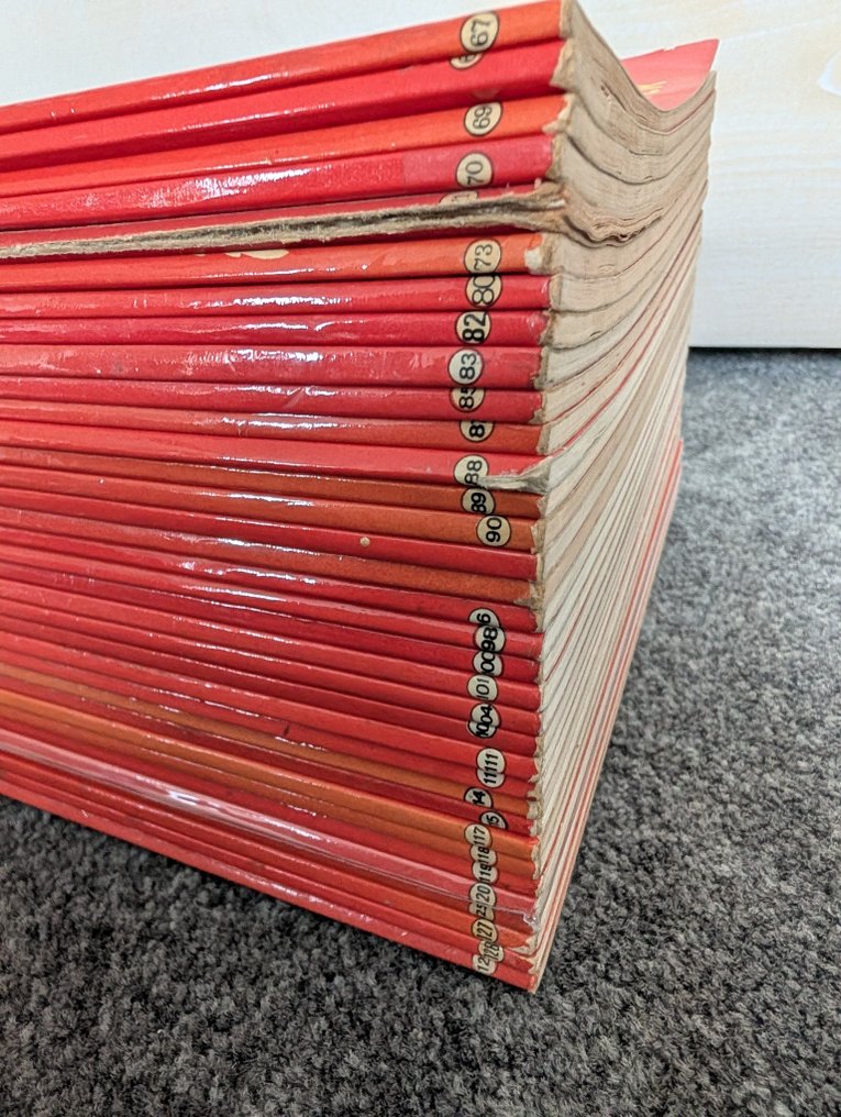 Suske en Wiske in de range VK 67 t/m VK 129 - 34 Albums - First edition - 1967/1972 #1.0