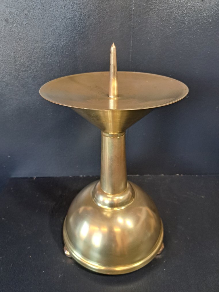 烛台 - 黄铜 - 艺术装饰祭坛烛台 - 36厘米 #2.1