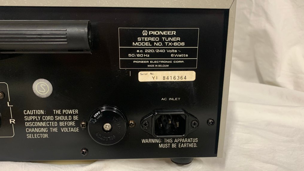 Pioneer - 放大器 SA 606 - 调谐器 TX 606 一套音響設備 - 多種型號 #4.3