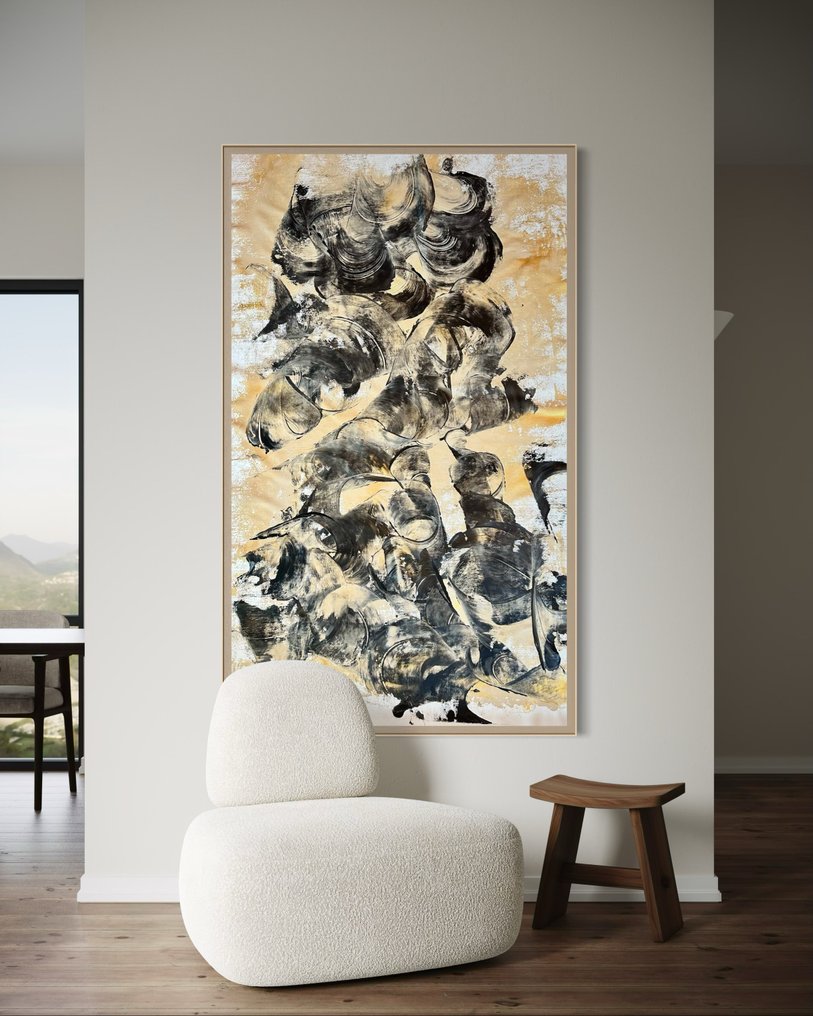 Timo Wedell - Goldene Tage Abstract - XXL #1.0