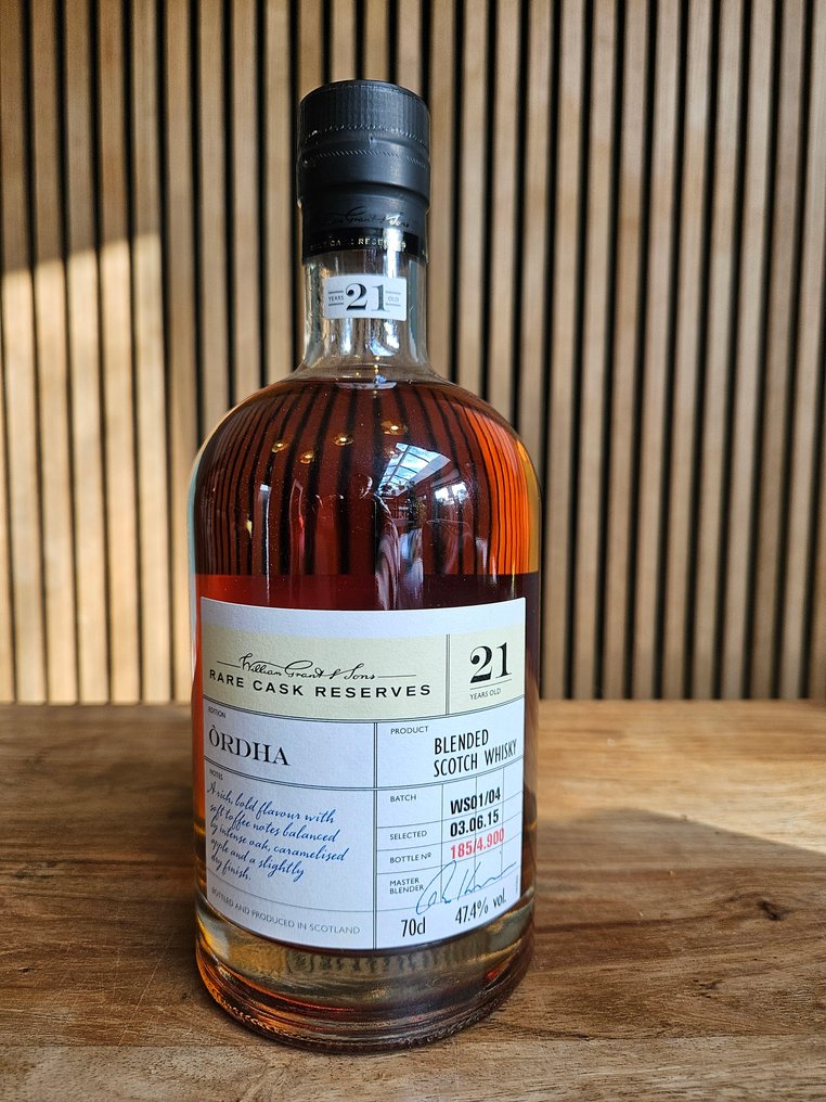 Ordha 21 years old Rare Cask Reserves - 70 cl #1.0