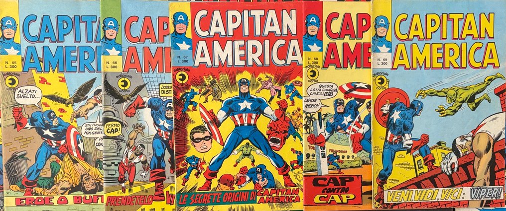 美國隊長 Vari numeri - Editoriale Corno - 25 Comic - 第一版 #1.0