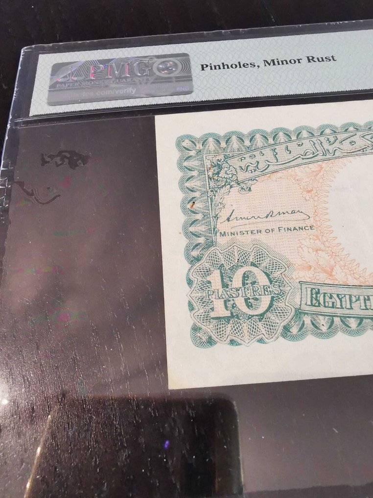 Egitto. - 10 Piastres 1940 - Pick 167b  (Senza Prezzo di Riserva) #1.0