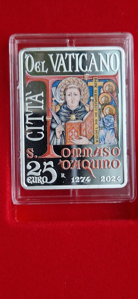 Vatican. 25 Euro 2024 Thomas Aquinas in PROOF (No Reserve Price) #3.2