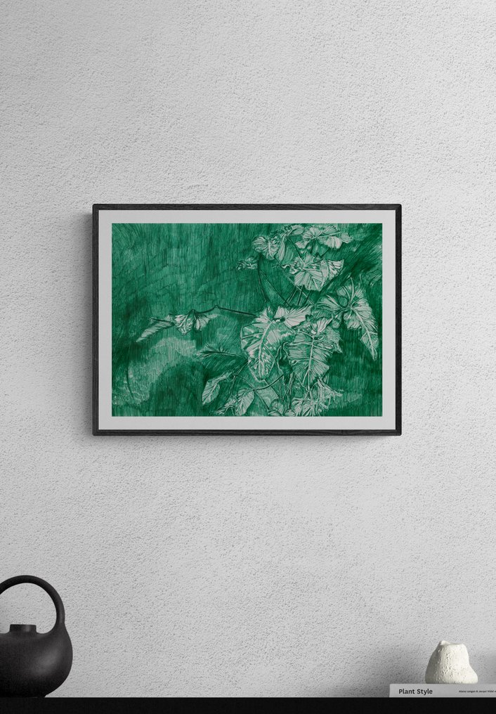 N. Magro - The artist's archive II: “Botanischen Garten Berlin” A/B/C #2.1