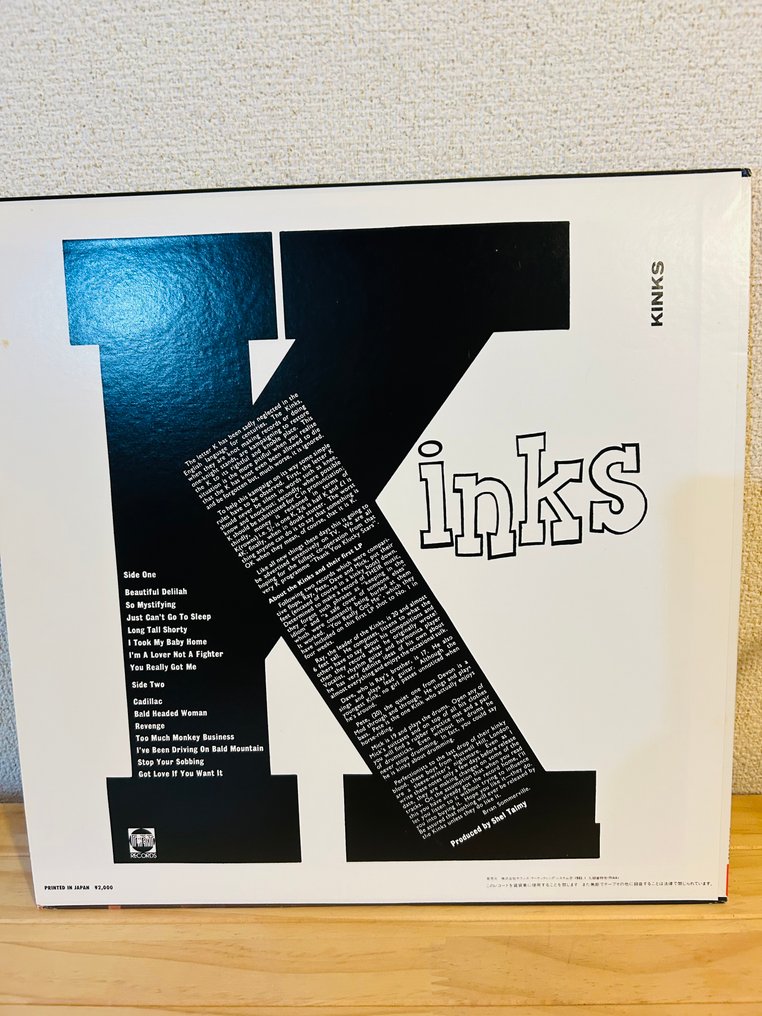 Kinks - Kinks - 黑胶唱片 - 日本媒体, Reissue - 1983 #1.0