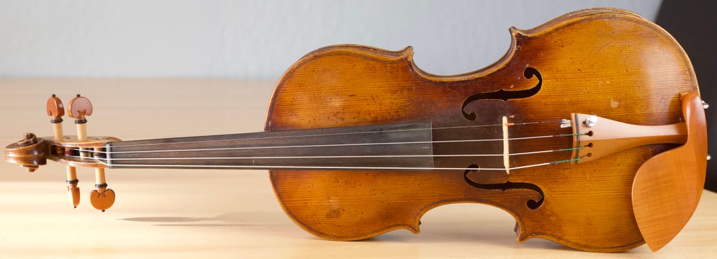 Labelled David Tecchler 4/4 -  - Violin - Unknown #1.0