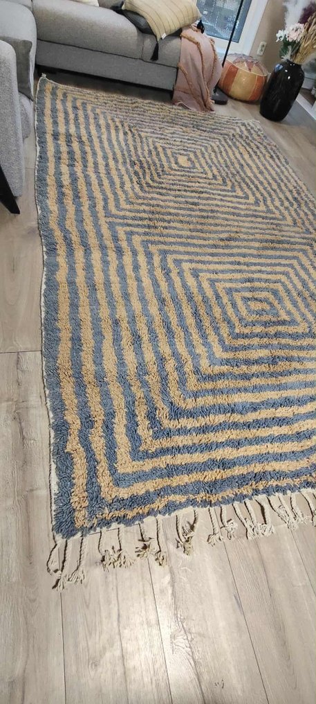 Berbertæppe, gulvtæppe Beni Mellal-tæppe - Tæppe - 321 cm - 201 cm - #B14.8 #3.2