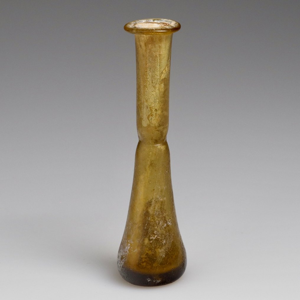 Αρχαία Ρωμαϊκή Γυαλί Unguentarium - 96 mm #3.2