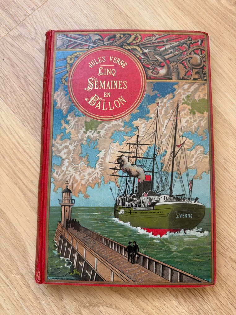 Jules Verne - Cinq semaines en ballon - 1896 #1.0