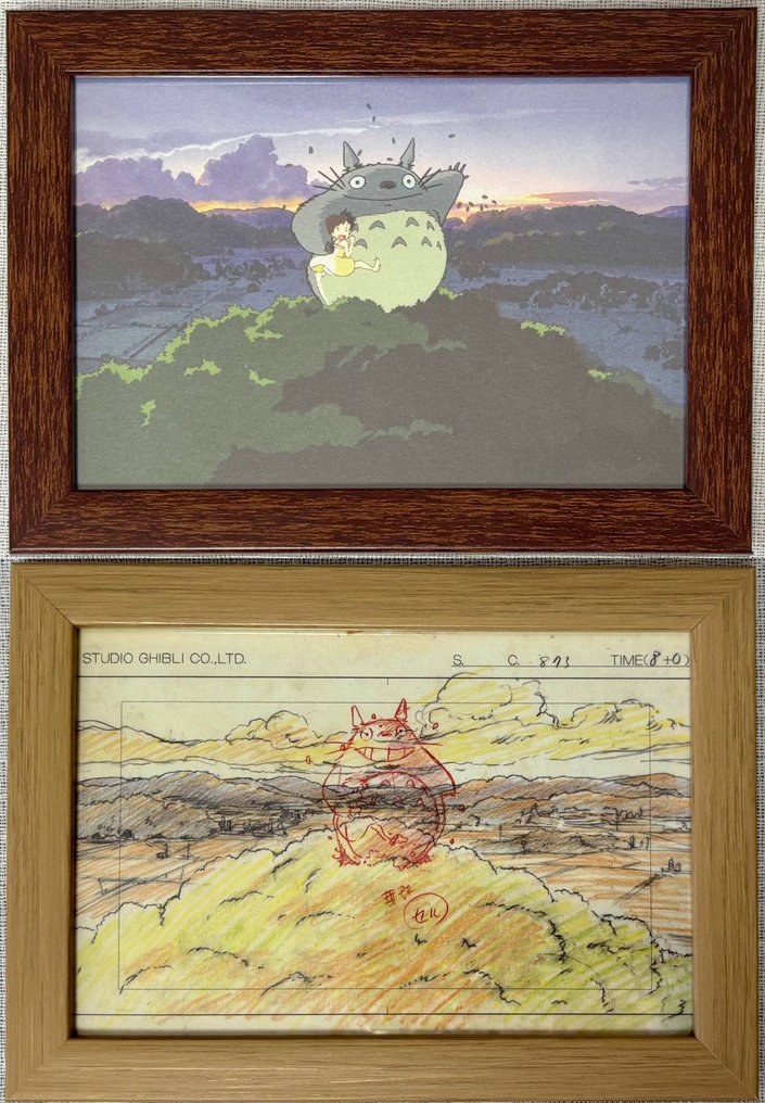 Hayao Miyazaki - Official Studio Ghibli "My Neighbor Totoro" Layout Art Postcard set– Ghibli Layout Exhibition #1.0