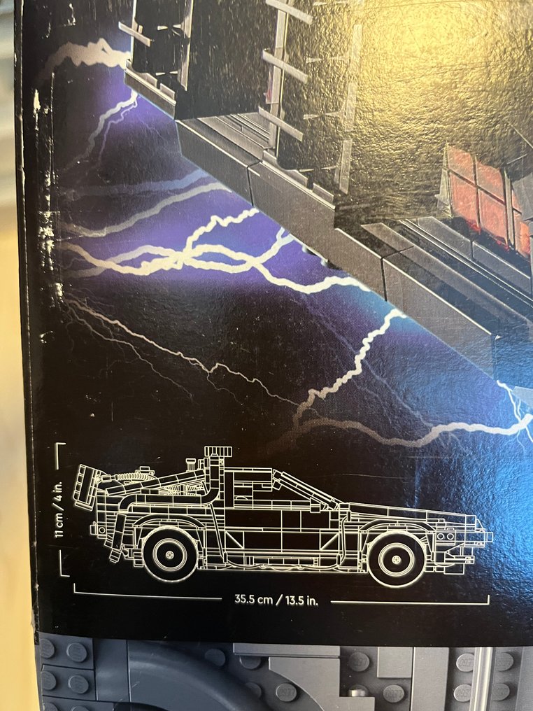 LEGO Set - 10300 - Back to the Future - Back to the future car #2.1