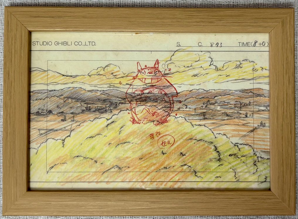 Hayao Miyazaki - Official Studio Ghibli "My Neighbor Totoro" Layout Art Postcard set– Ghibli Layout Exhibition #4.3