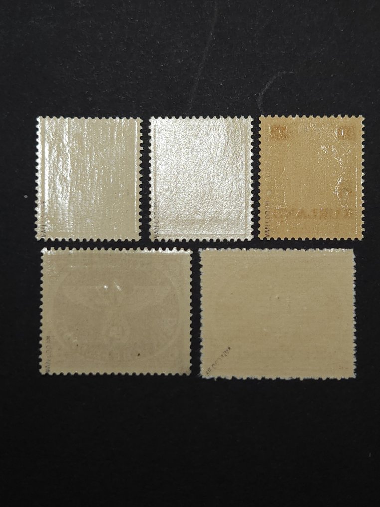 Kurland 1950 - German occupation of Courland with a 'Checked' stamp BPP - Michel Nr. 297-298 #2.1