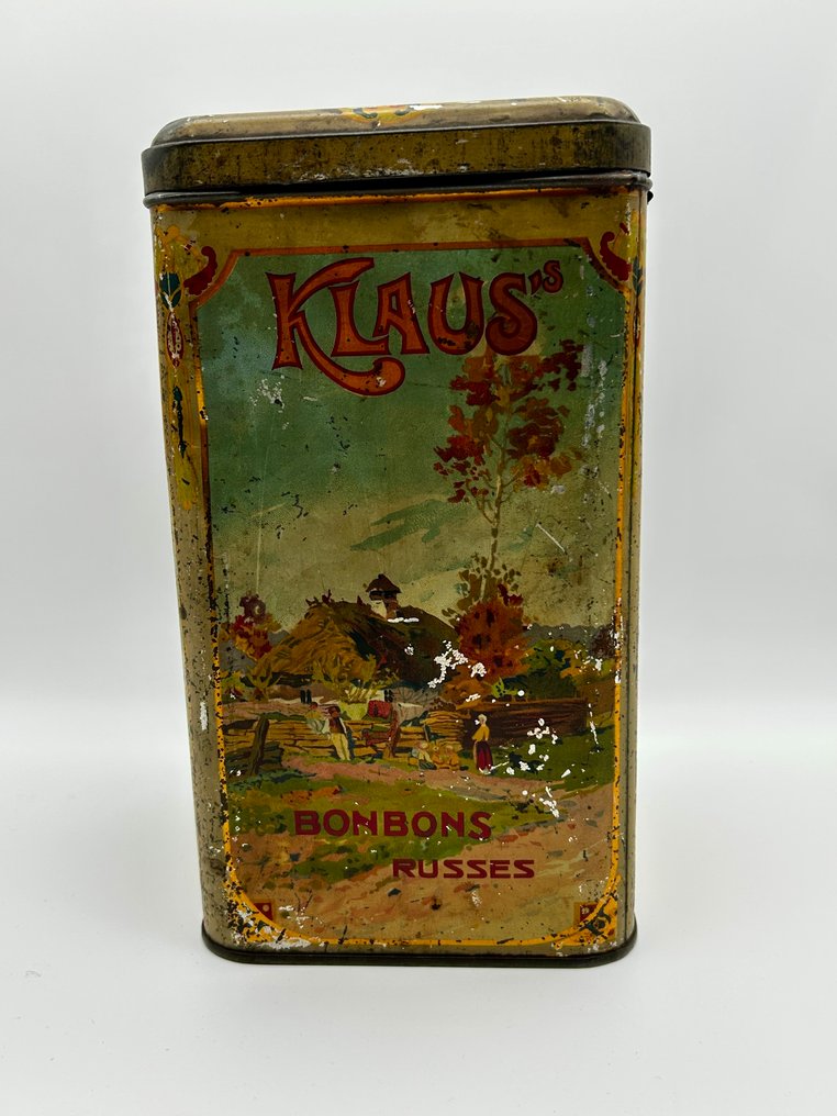 Klaus’s; Blooker’s; Droste - 锡盒 (3) - 锡 - 古董锡罐 #2.1