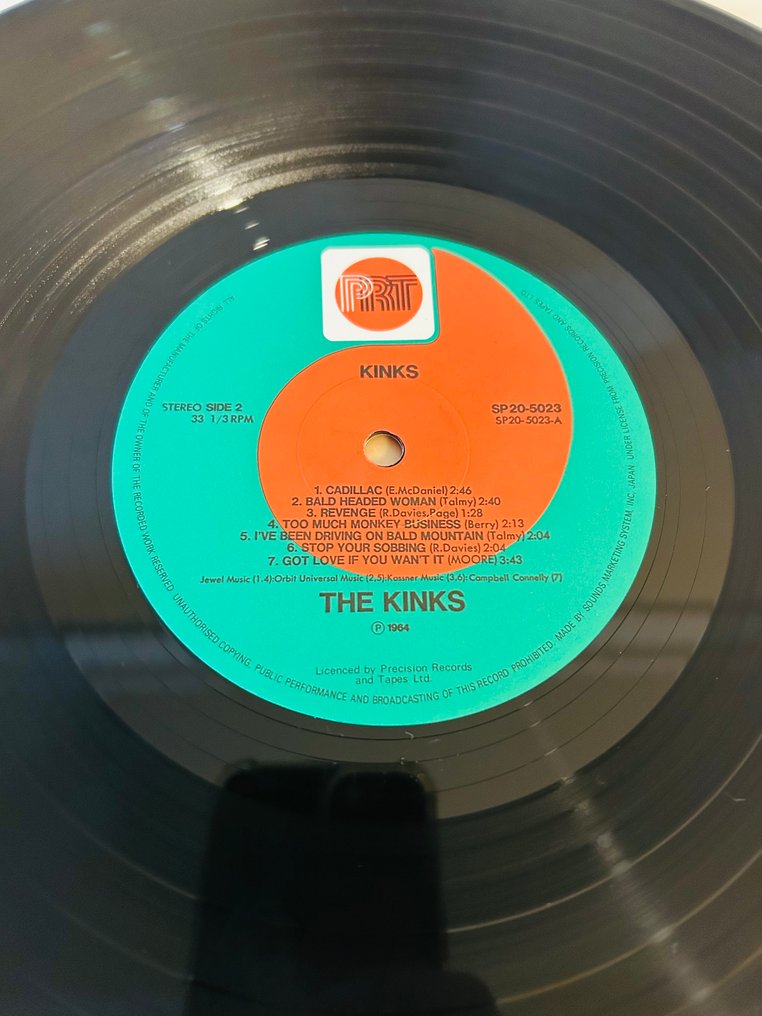 Kinks - Kinks - 黑胶唱片 - 日本媒体, Reissue - 1983 #2.1