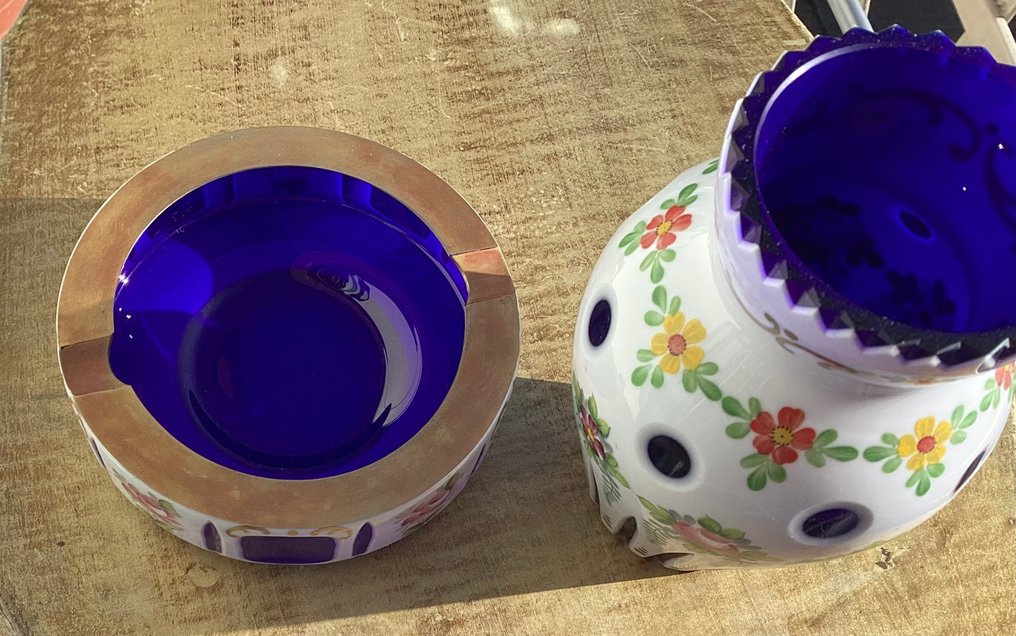 花瓶 (2)  - 玻璃 - Moser 花瓶和烟灰缸 #4.3