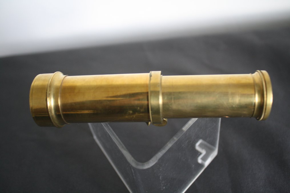 Plöfsl Longue vue de marine - Laiton doré - 1750-1800 - Longue vue téléscopique #3.2
