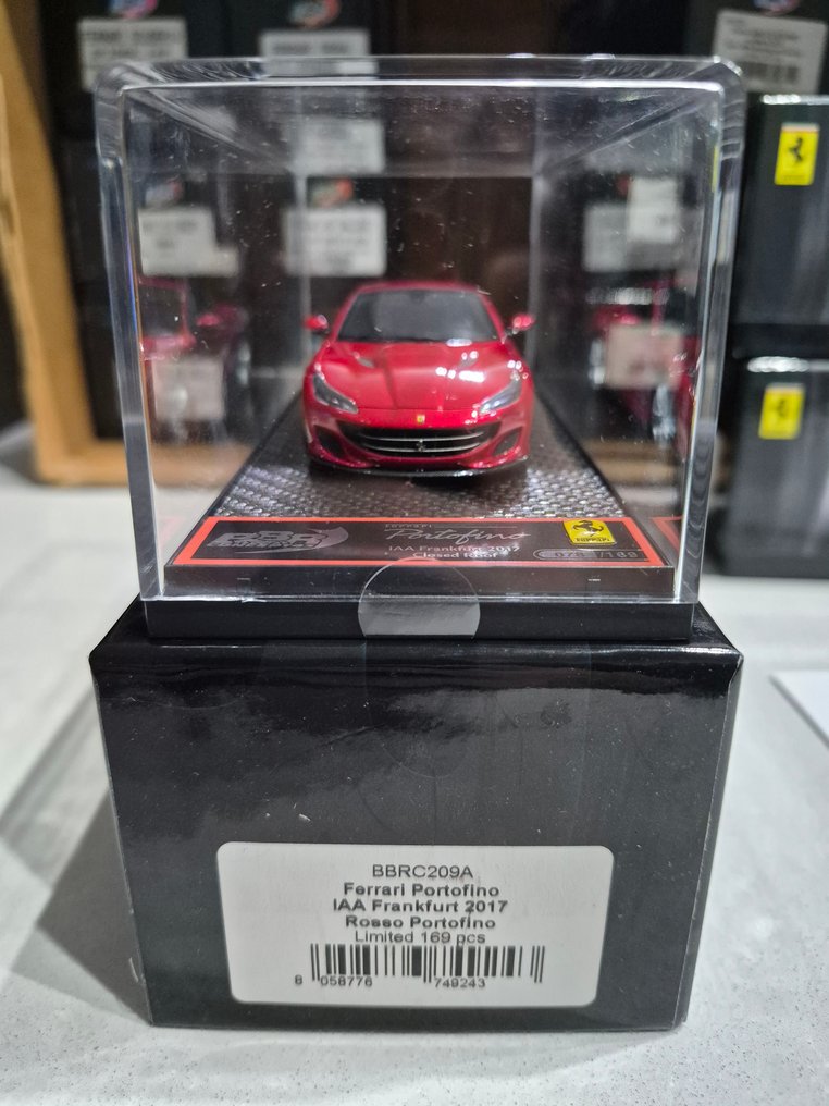 BBR 1:43 - Σπορ αυτοκίνητο μοντελισμού - Ferrari Portofino Rosso Portofino - BBRC209A #2.1