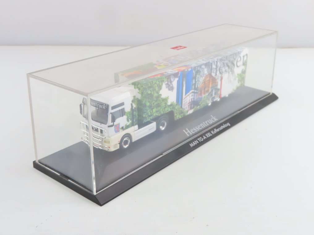 Herpa 1:87 - 1843 - 模型火车车辆 (3) - 3辆货车配挂车,‘特别版’ #4.3