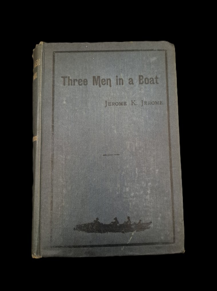 Jerome K. Jerome - Three Men in a Boat (1st-all issue points) - 1889 #3.2