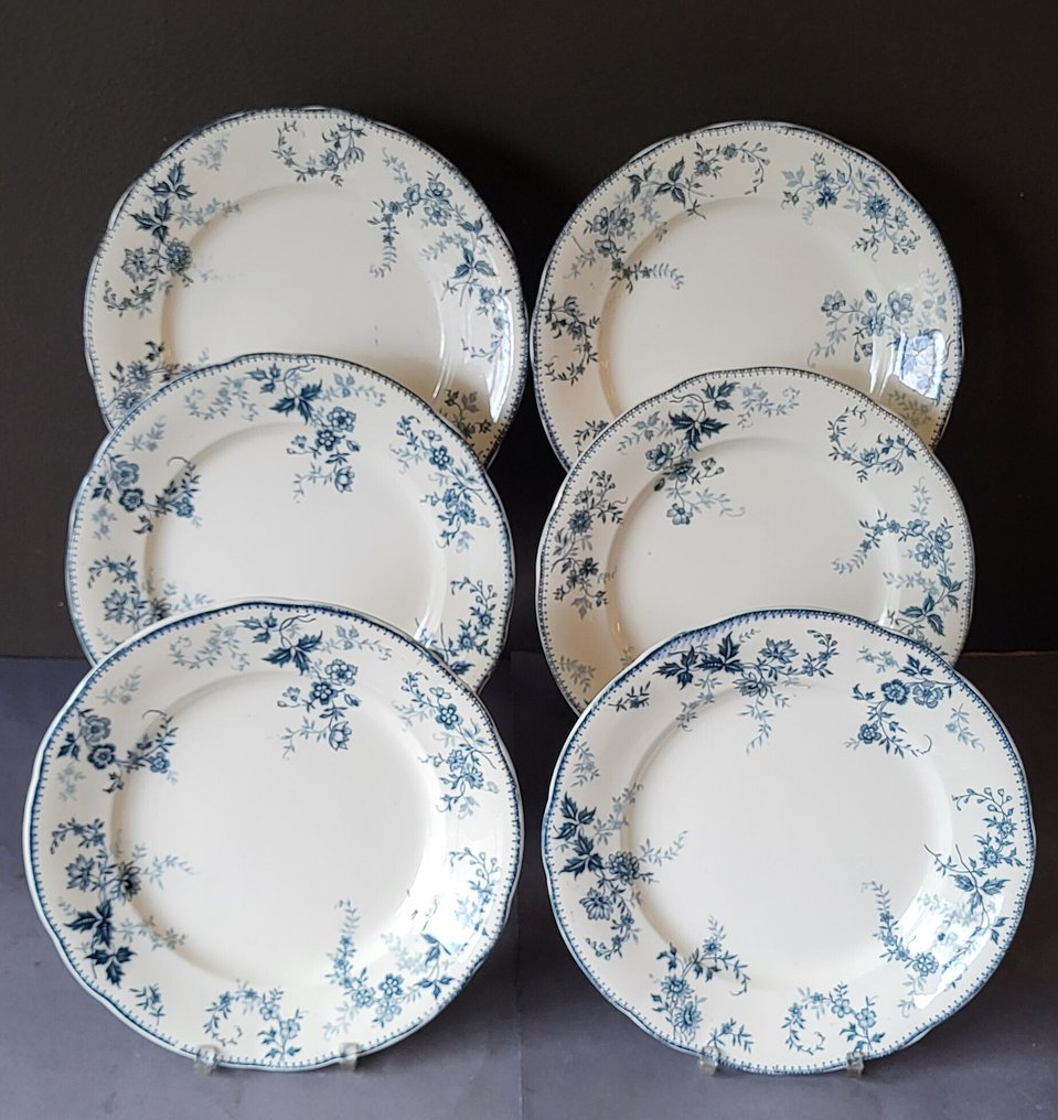 Assiette à dîner - Faïence fine - Boch Frères Kéramis #1.0