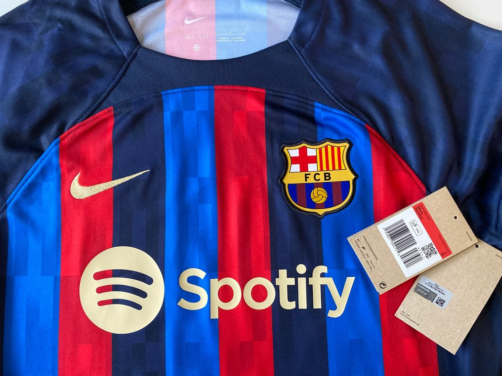 FC巴塞罗那 - 西班牙足球联盟 - Lamine Yamal - 2023 - 足球衫 #2.1