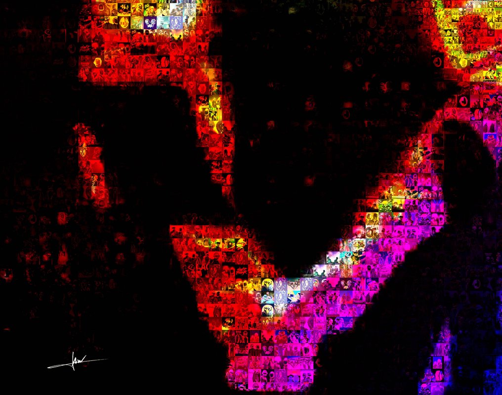 David Law - Crypto Daft Punk - Format XL - 60x90 #4.3