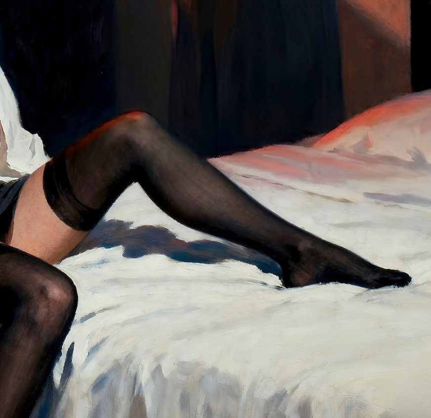 Le Yack - Motel Shadows - Hand signed #3.2