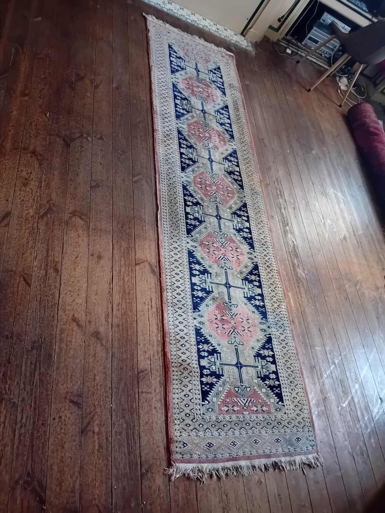 Pakistan - Carpet - 305 cm - 80 cm - Karachi Wool and Silk #3.2