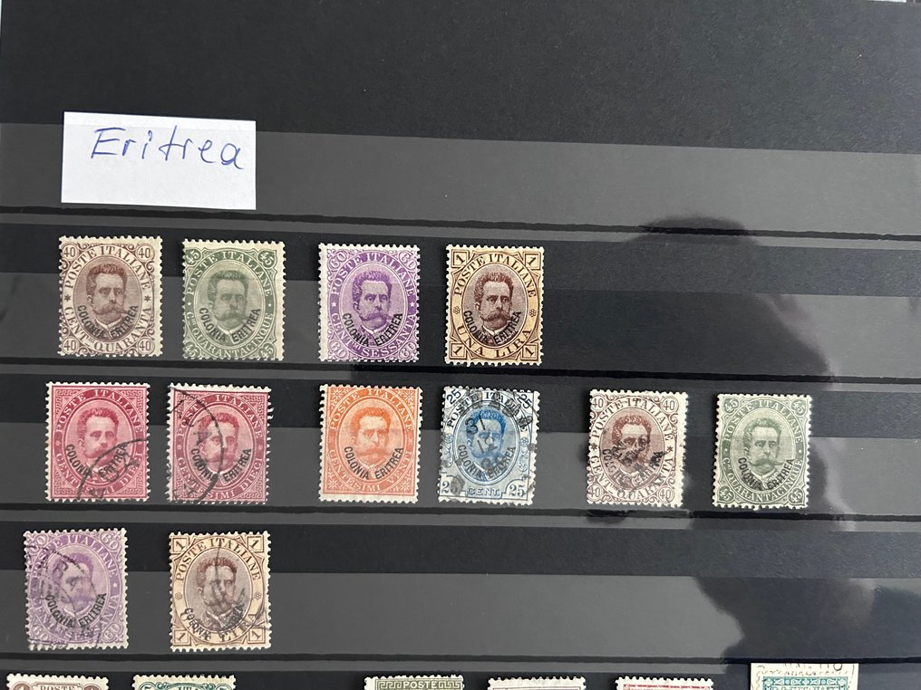 Ιταλικές αποικίες από. 1893 - Ιταλική Ανατολική Αφρική & Αιθιοπία και Ερυθραία. #2.1