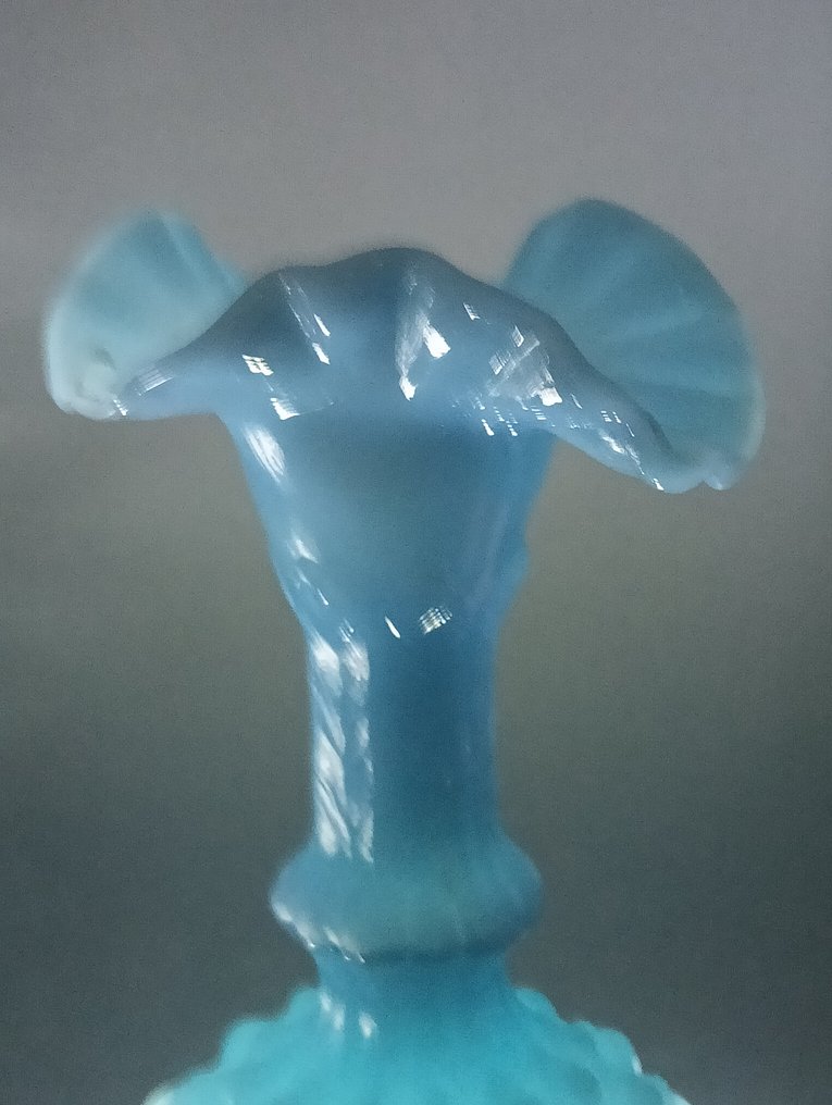 Portieux-Vallerysthal - 花瓶 - 乳白色玻璃 #3.2