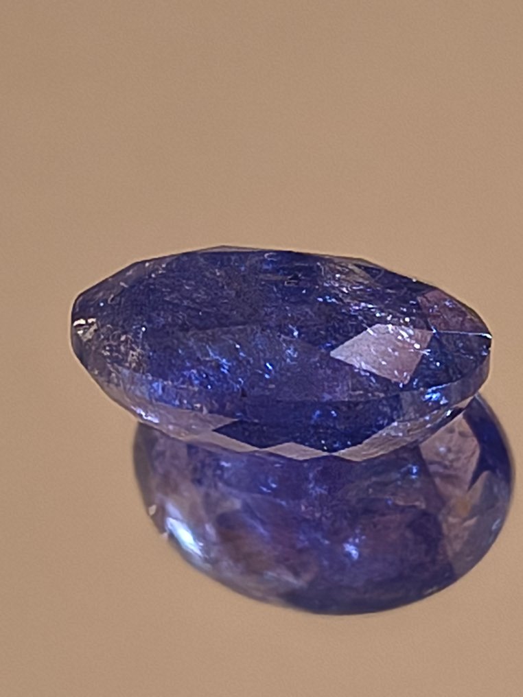 1 pcs Ibolya, Kék Tanzanit - 10.64 ct - Nemzetközi Gemmológiai Intézet (IGI) #2.1