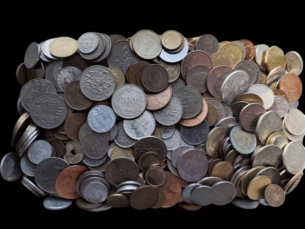 Europa. Lot of ± 4.5 kilo modern coins - different dates  (Ingen reservasjonspris) #1.0